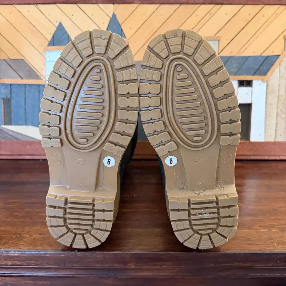 LL Bean Dark‎ Green Winter Insulated Pac Boots 6